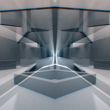 Representation of video of Fragments of Space by Barry Anderson.