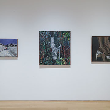 A view of The Luminous and the Given exhibition by Misha Kligman at the Nerman